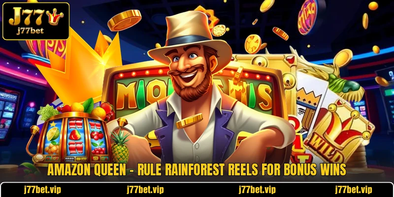 Amazon Queen - Rule Rainforest Reels For Bonus Wins 1 Amazon Queen - Rule Rainforest Reels For Bonus Wins
