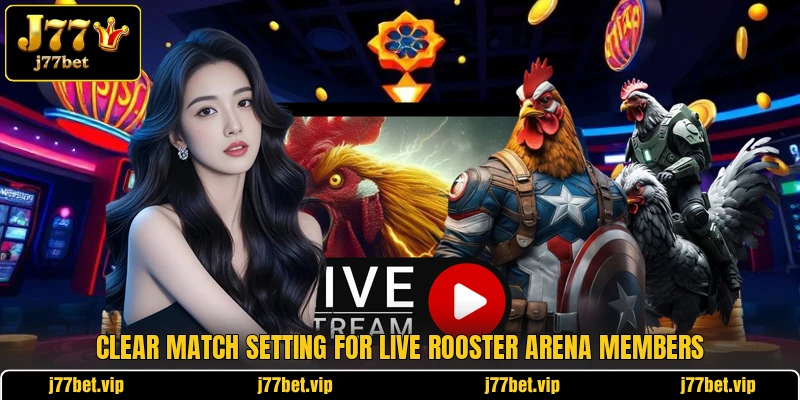 Clear match setting for live rooster arena members Clear match setting for live rooster arena members