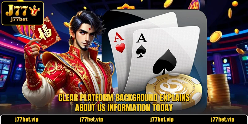 Clear platform background explains about us information today Clear platform background explains about us information today