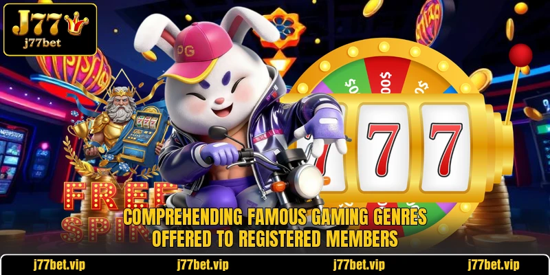 Comprehending famous gaming genres offered to registered members