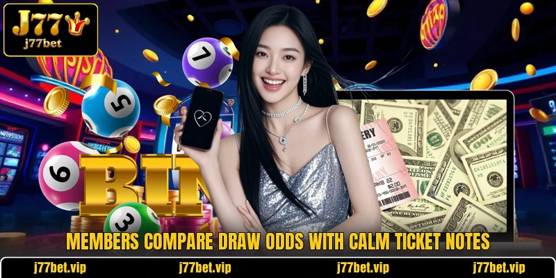 Members compare draw odds with calm ticket notes Members compare draw odds with calm ticket notes